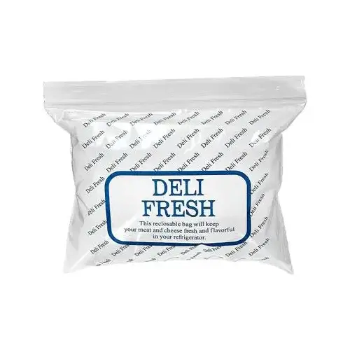 Deli Bag 10X8 IN LDPE 1.25MIL Reclosable - pack of 1000