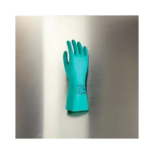 Ansell Gloves Medium (MED) Size 9 Green Chemical Resistant - pack of 144