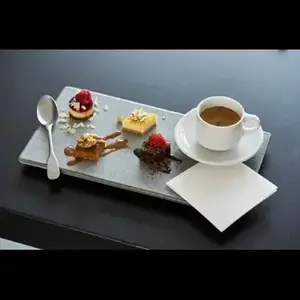 DUNI 207650 Beverage Napkins 7X7 IN White Airlaid Paper - pack of 2880