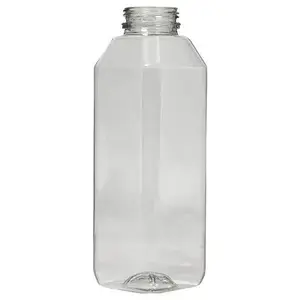 Envases USA 386272 Bottle 16 OZ Plastic Square 22.5GM - pack of 160
