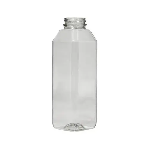 Bottle 16 OZ Plastic Square 22.5GM - pack of 160