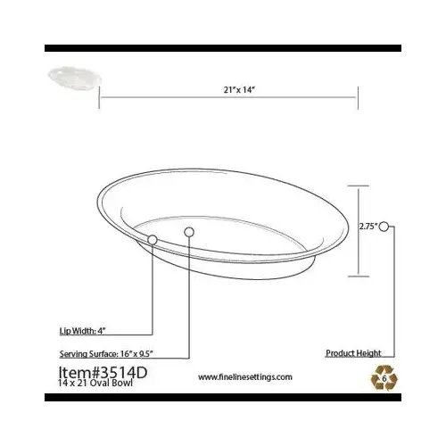 Catering Tray 14X21 IN PS White Oval Deep - pack of 20 Catering Tray 14X21 IN PS White Oval Deep - pack of 20
