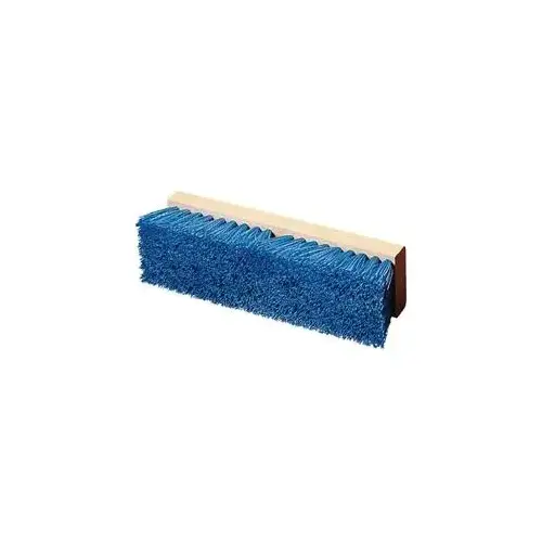 Flo-Pac Deck Brush 10 IN PP Wood Blue Flo-Pac Deck Brush 10 IN PP Wood Blue