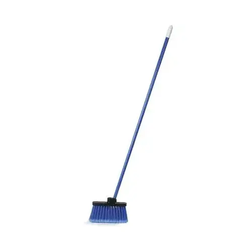 Flo-Pac Duo-Sweep Multi-Purpose Broom 48IN Plastic Coated Metal Flo-Pac Duo-Sweep Multi-Purpose Broom 48IN Plastic Coated Metal
