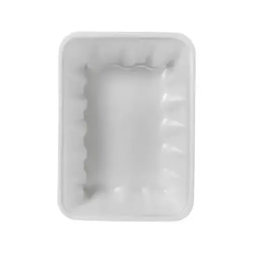 42 Meat Tray 8.63X6.31X2.39 IN Polystyrene Foam Deep White Rectangle - pack of 250 42 Meat Tray 8.63X6.31X2.39 IN Polystyrene Foam Deep White Rectangle - pack of 250