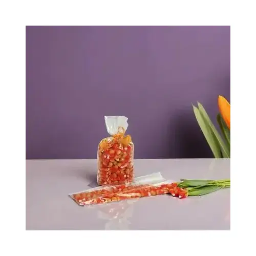 Bag 5.5X2.25X13 IN 4 LB Cellophane 1MIL Clear Square - pack of 1000