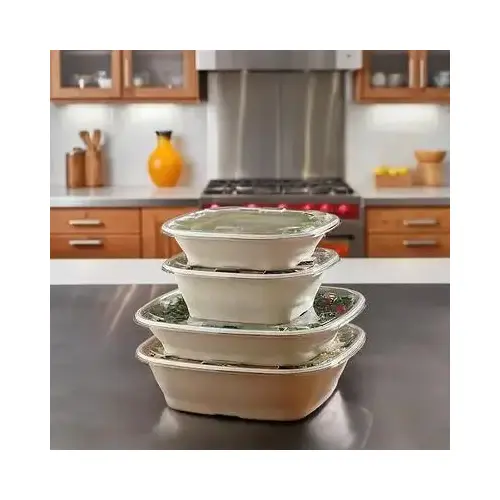 Lid 11X11X0.48 IN PET Clear Square For 80-120 OZ Bowl - pack of 50 Lid 11X11X0.48 IN PET Clear Square For 80-120 OZ Bowl - pack of 50