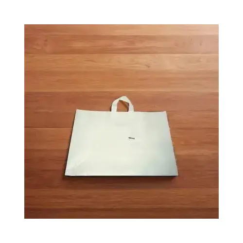 Bag 22X14X15.25X14 Plastic 3.5MIL With Soft Loop Handle Closure - pack of 100 Bag 22X14X15.25X14 Plastic 3.5MIL With Soft Loop Handle Closure - pack of 100