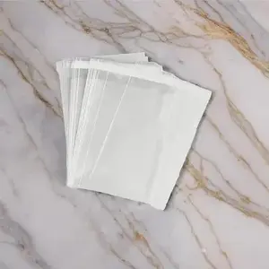 Allied Converters 017 SQ V2 Bag 7X3X15 IN 7 LB Cellophane Clear Square With Angle Seal Crimp Seal Closure - pack of 1000