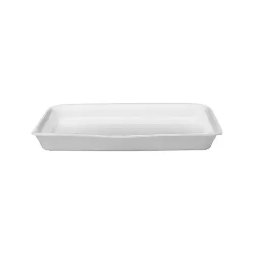 8HL Meat Tray 8X10X1.17 IN Polystyrene Foam White Heavy - pack of 400