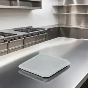 Be Green Packaging BG-FT-FPL Lid Flat PET Clear For Plate Unhinged - pack of 500