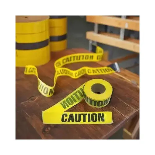Caution Tape 3IN X1000FT Yellow