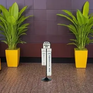 Custom Specialties #05 UMBRELLA STAND Umbrella Bag Stand Black Plastic