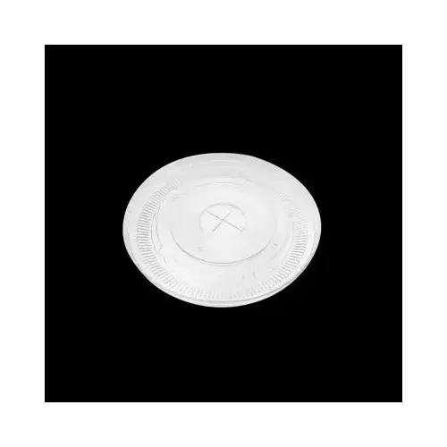 Karat Lid Flat 3.54 IN PET Clear For 12-22 OZ Cup Identification With Hole - pack of 1000 Karat Lid Flat 3.54 IN PET Clear For 12-22 OZ Cup Identification With Hole - pack of 1000