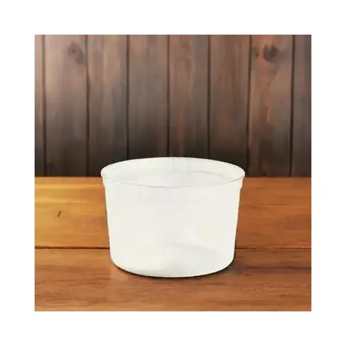 Classic Line Deli Container Base 64 OZ PP Clear Round - pack of 200