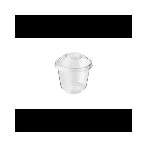 Venetian Bowl & Lid Combo 5 OZ PS Clear - pack of 500