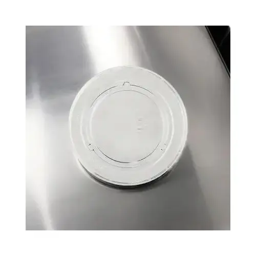 Lid 1 Compartment Plastic Clear Round For 3-4-5.5 OZ Souffle & Portion Cup - pack of 2500
