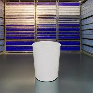 KCH Corporation T-128NHD Bucket & Tub Base 128 OZ PP Translucent - pack of 100