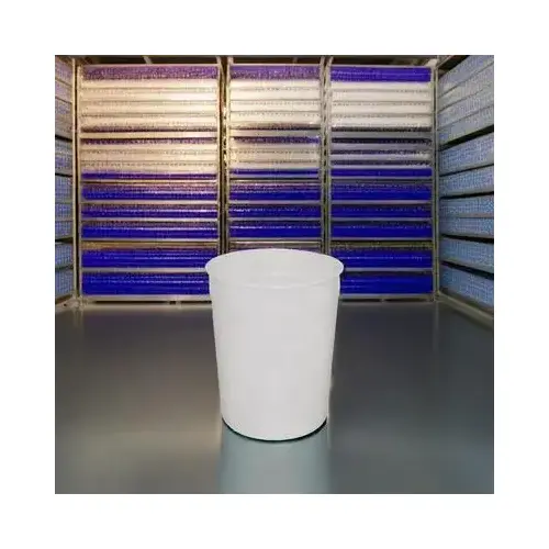 Bucket & Tub Base 128 OZ PP Translucent - pack of 100