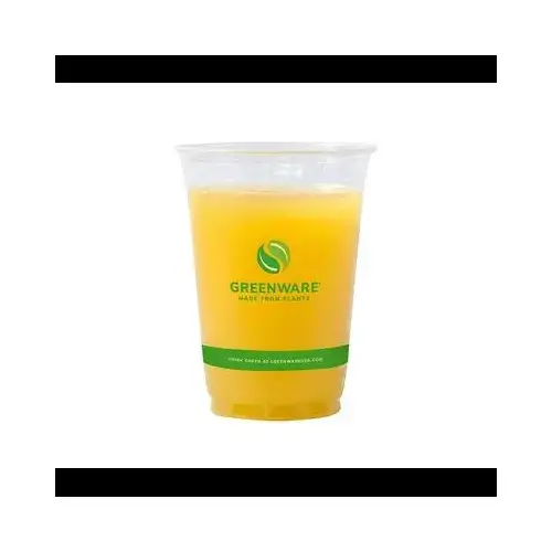 Greenware Cold Cup 10 OZ PLA Clear Stock Print - pack of 1000