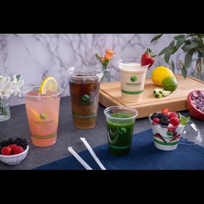 Greenware 950922801 Greenware Cold Cup 24 OZ PLA Clear Stock Print - pack of 600