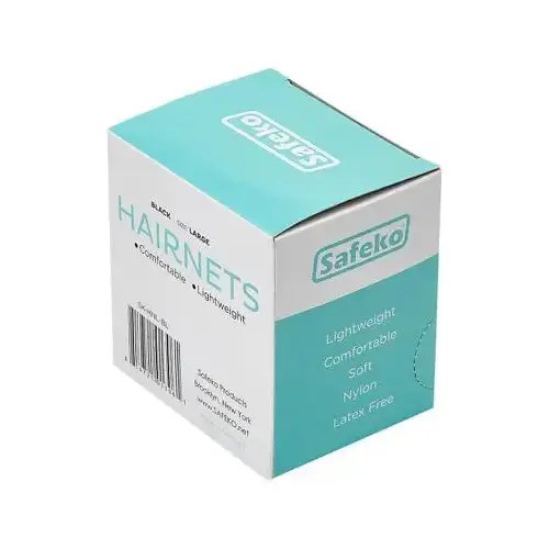Safeko Hairnet 24 IN Lightweight Ultra Comfortable - pack of 144