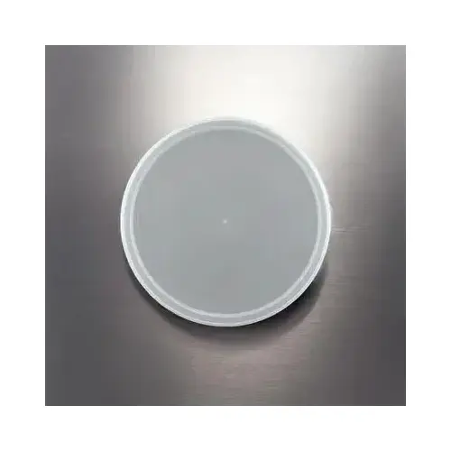 Classic Line Lid Flat 8.85X0.535 IN LLDPE Clear Round For 160 OZ Container - pack of 100