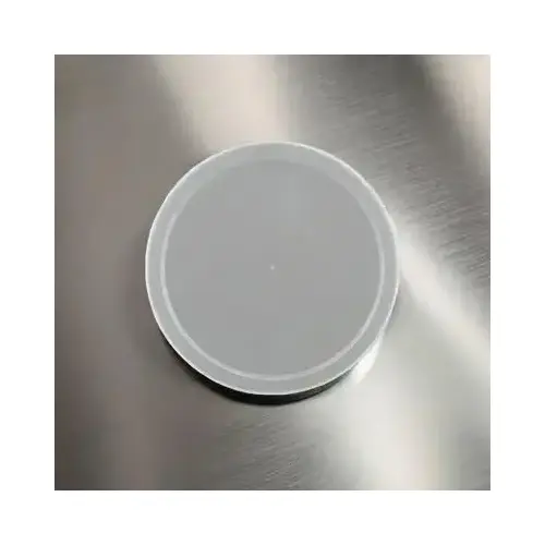Lid LLDPE White Round For 64-86-128 OZ Container Unhinged - pack of 200