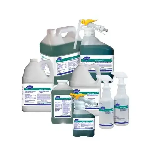Morning Mist Fresh Scent One-Step Disinfectant 5 L Multi Surface Liquid RTD Quat Blue Morning Mist Fresh Scent One-Step Disinfectant 5 L Multi Surface Liquid RTD Quat Blue