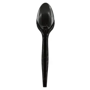 Max Packaging SBMS10100 Spoon Black Extra Heavy - pack of 1000