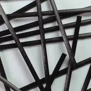 Rep the US MA-SBA21W Straw 8.2 IN Agave Black Wrapped - pack of 2000