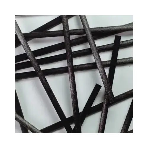 Straw 8.2 IN Agave Black Wrapped - pack of 2000