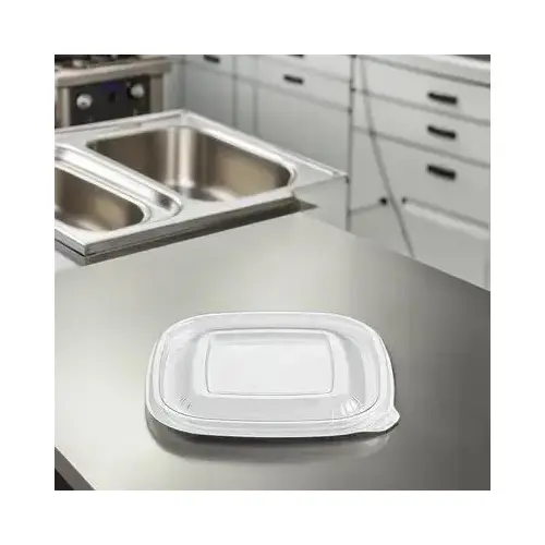 Lid Flat Medium (MED) 7.5X7.5X0.325 IN For 24-32 OZ Bowl - pack of 300 Lid Flat Medium (MED) 7.5X7.5X0.325 IN For 24-32 OZ Bowl - pack of 300