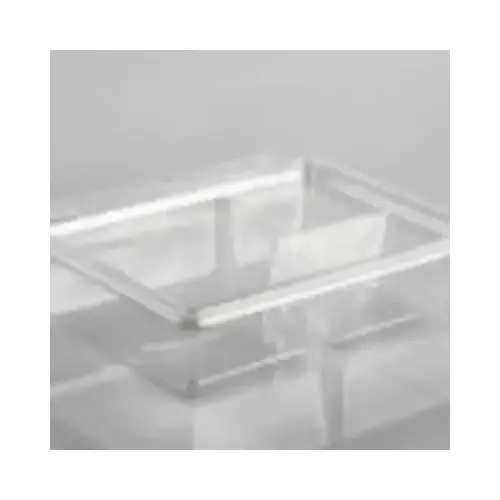 Take-Out Container Hinged 8X6 IN 3 Compartment PET Clear Tamper-Evident - pack of 132 Take-Out Container Hinged 8X6 IN 3 Compartment PET Clear Tamper-Evident - pack of 132