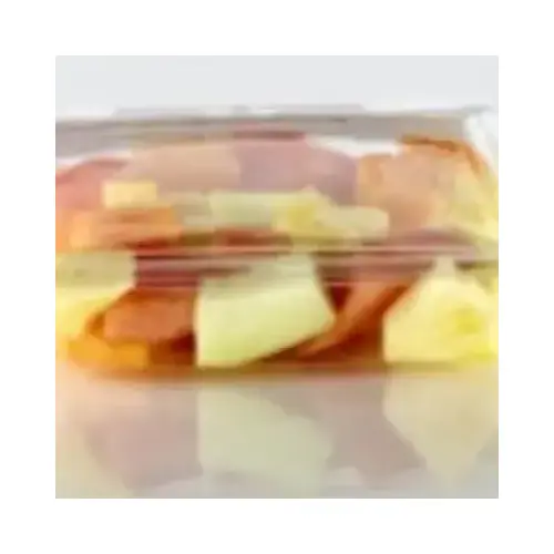 Fresh N' Sealed Bowl 24 OZ PET Clear Square Tamper-Evident - pack of 160 Fresh N' Sealed Bowl 24 OZ PET Clear Square Tamper-Evident - pack of 160