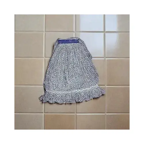 Mop Head Blue Loop End Blend - pack of 12