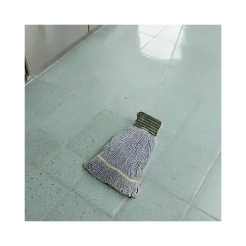 Mop Head Large (LG) Blue Synthetic Fiber Loop End - pack of 12