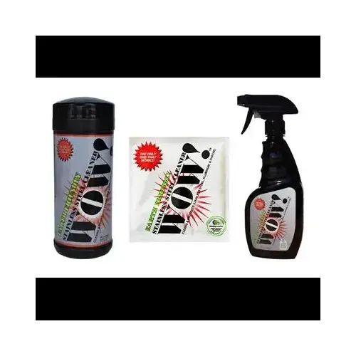 WOW! Citrus Scent Stainless Steel Cleaner & Protectant 16 FLOZ RTU Bio-Based Clear - pack of 6
