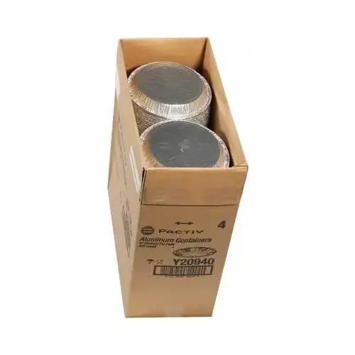 Pie Pan 22 OZ 8.2X1 IN Aluminum Silver - pack of 400 Pie Pan 22 OZ 8.2X1 IN Aluminum Silver - pack of 400