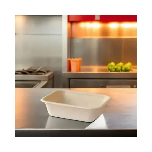 Take-Out Container Insert 12 OZ 6X5 IN Pulp Fiber Rectangle - pack of 500 Take-Out Container Insert 12 OZ 6X5 IN Pulp Fiber Rectangle - pack of 500