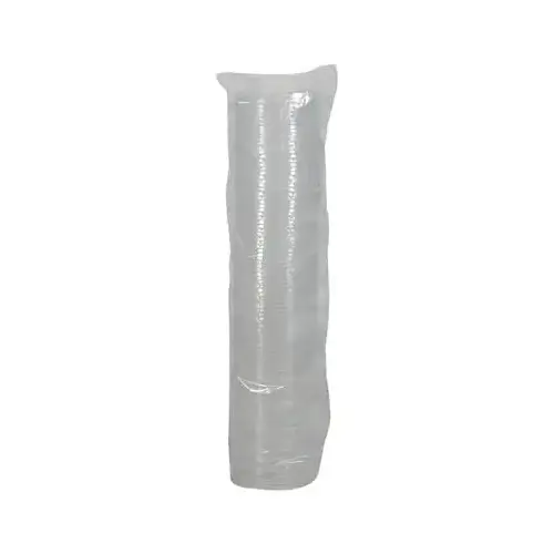 Lid Flat 3.8X0.4 IN PP Clear For 20-22 OZ A-Size Cup - pack of 1000