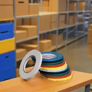 Wrap Tite BTI38L Bag Sealing Tape 0.375IN X180YD Blue PE