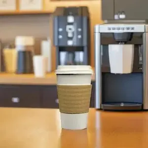 BriteVision CCKRAFT12 Cup Sleeve Paper Kraft For 12-20 OZ - pack of 1200