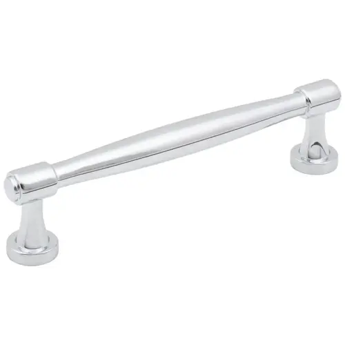128 mm Center-to-Center Polished Chrome Jules Cabinet Pull 128 mm Center-to-Center Polished Chrome Jules Cabinet Pull
