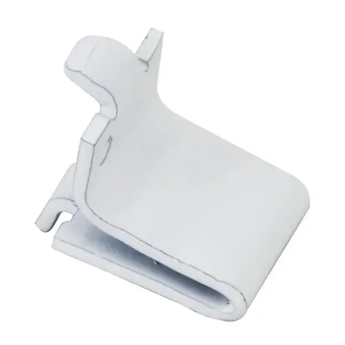 White Shelf Clip, Steel Material, 20 Clips Per Pack, White Finish White Shelf Clip, Steel Material, 20 Clips Per Pack, White Finish