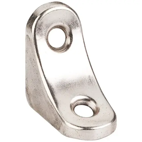 1-3/8" x 1-3/8" x 3/4" Bright Nickel Church Pew Bracket 1-3/8" x 1-3/8" x 3/4" Bright Nickel Church Pew Bracket