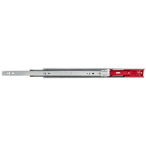 22" Heavy Duty EZ Open Soft-Close 100 lb Full Extension Side Mount Ball Bearing Slides Zinc