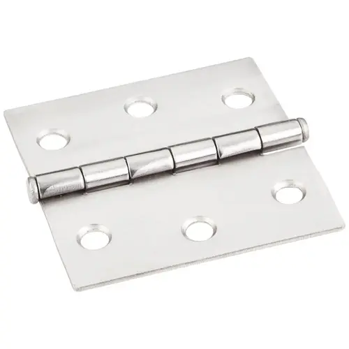 Stainless Steel 2-1/2" x 2-1/2" Swaged Butt Hinge - pack of 50 Stainless Steel 2-1/2" x 2-1/2" Swaged Butt Hinge - pack of 50
