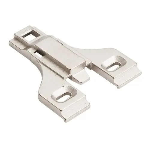 Heavy Duty 3 mm Non-Cam Adj Zinc Die Cast Plate for 500 Series Euro Hinges Heavy Duty 3 mm Non-Cam Adj Zinc Die Cast Plate for 500 Series Euro Hinges
