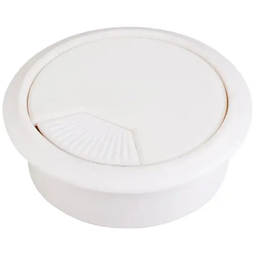 White 3 Piece Spring Grommet for 60 mm Diameter Hole White 3 Piece Spring Grommet for 60 mm Diameter Hole